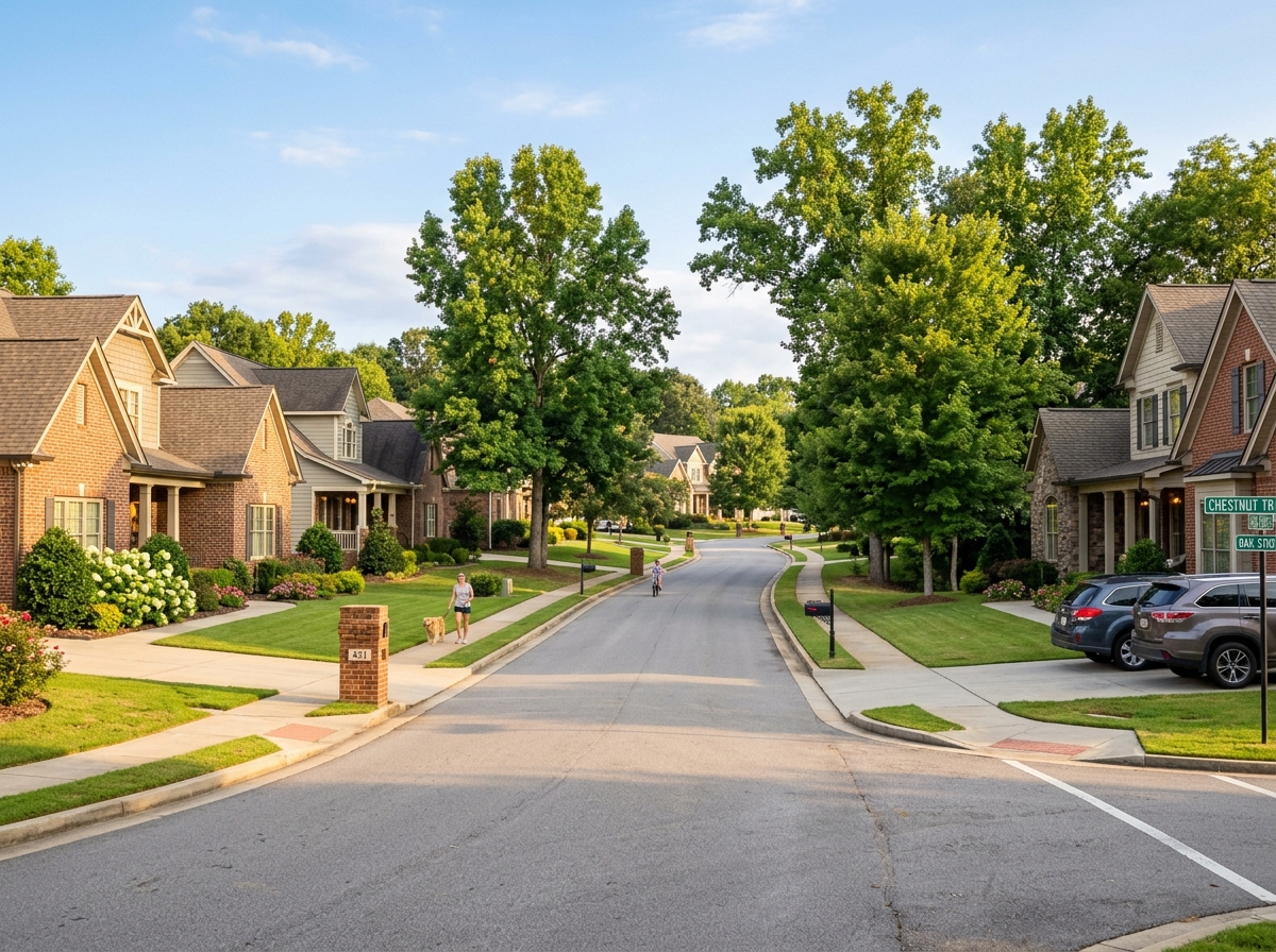 Trussville Alabama neighborhood